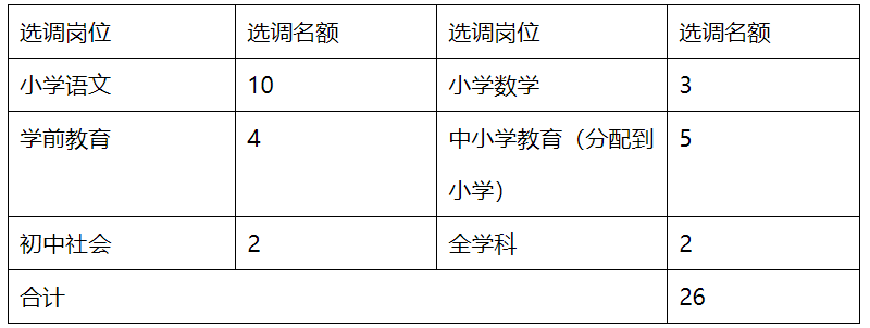 2025年金华教师招聘-磐安县城区学校公开选调教师26人公告