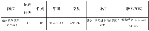 2026年浙江温州市洞头人才发展有限公司招聘1人启事(临时教学助理)